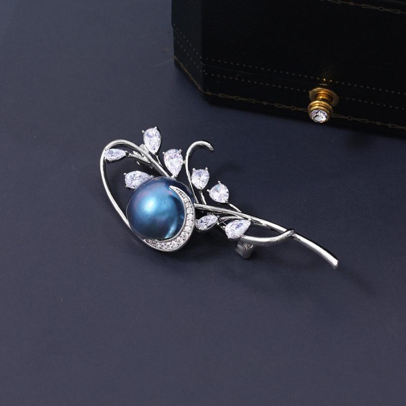 楽天市場】k18 マベパール ブローチの通販