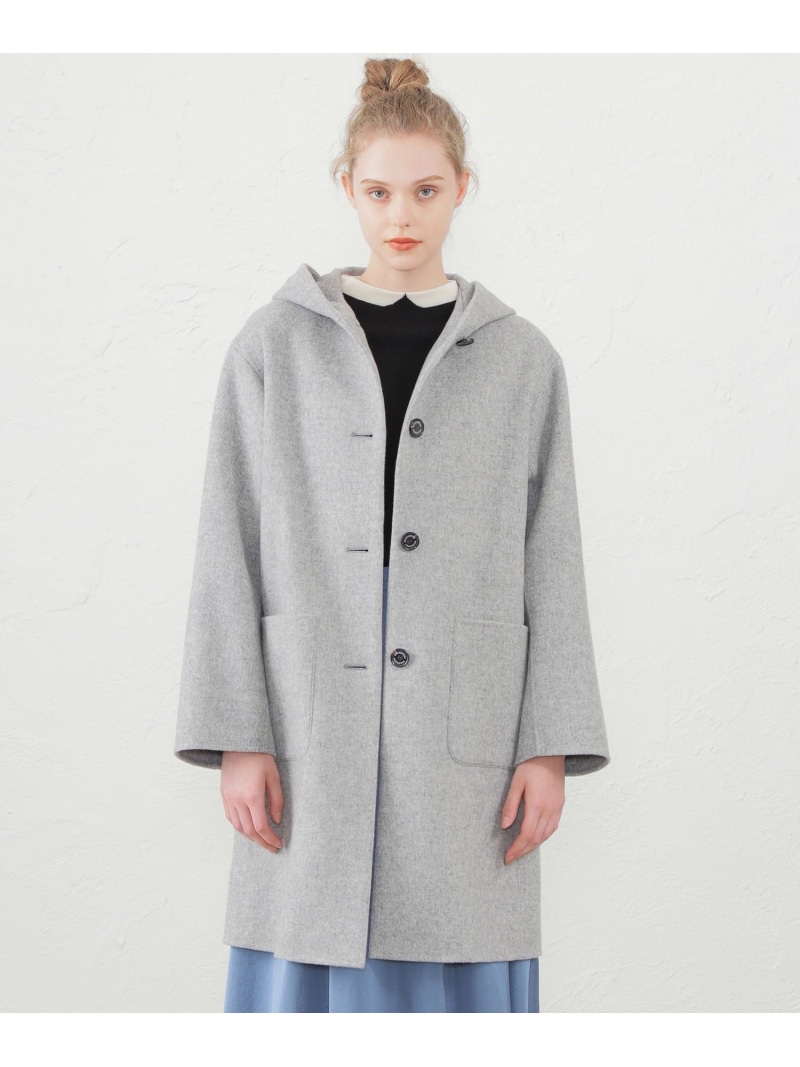 楽天市場】【SALE／30%OFF】ショートビーバーフーデッドコート