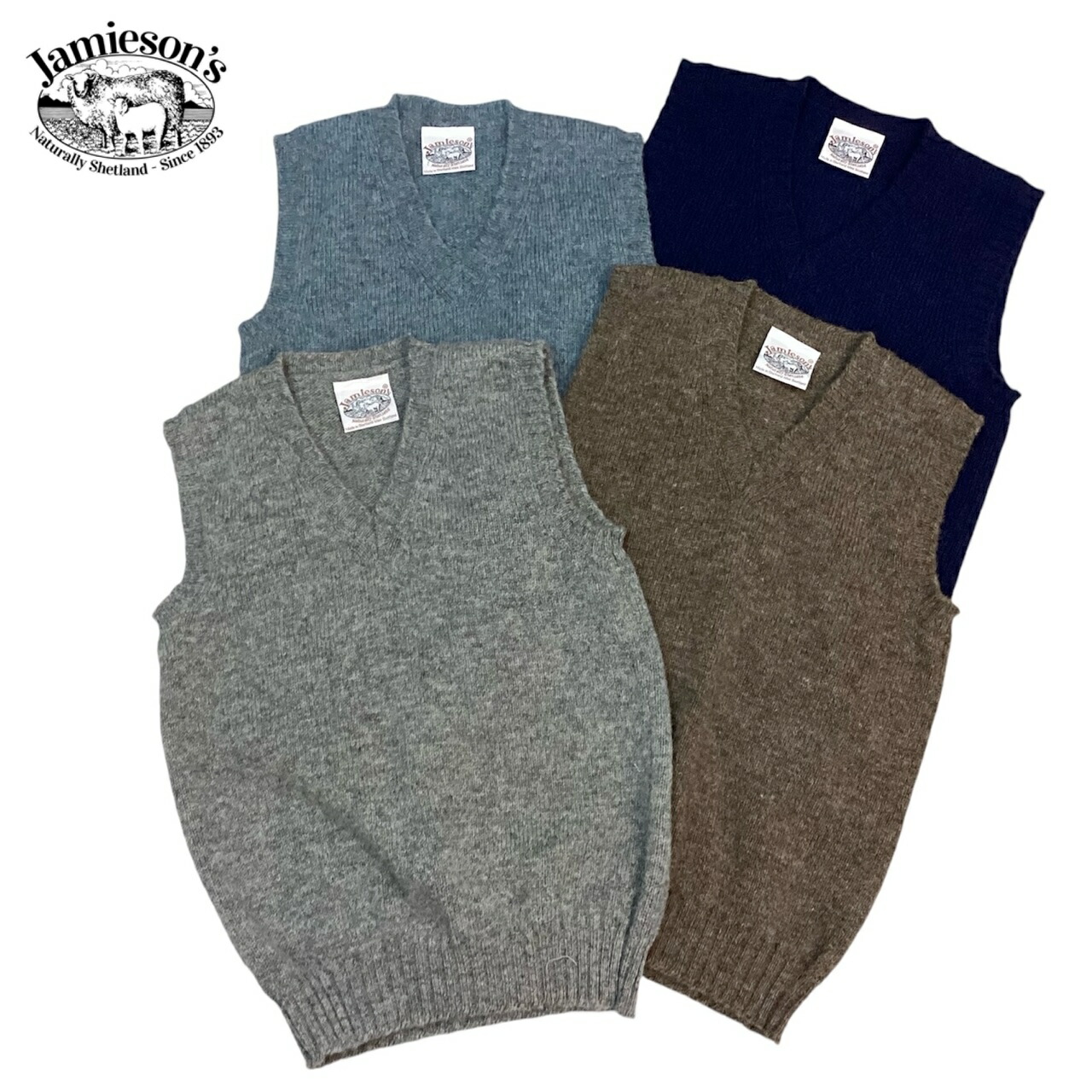 楽天市場】スコットランド製 送料無料 JAMIESON'S【ジャミーソンズ