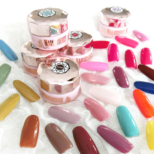 楽天市場】LED/UV対応 ネイリシャスジェル 使いやすい絶妙カラージェル