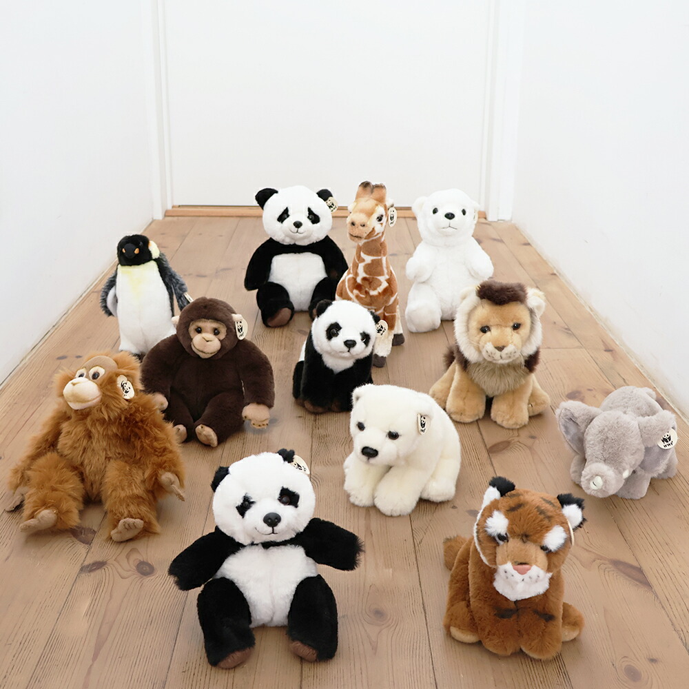 楽天市場】つぶらな瞳とふわふわ毛並みの、WWF オランウータンの