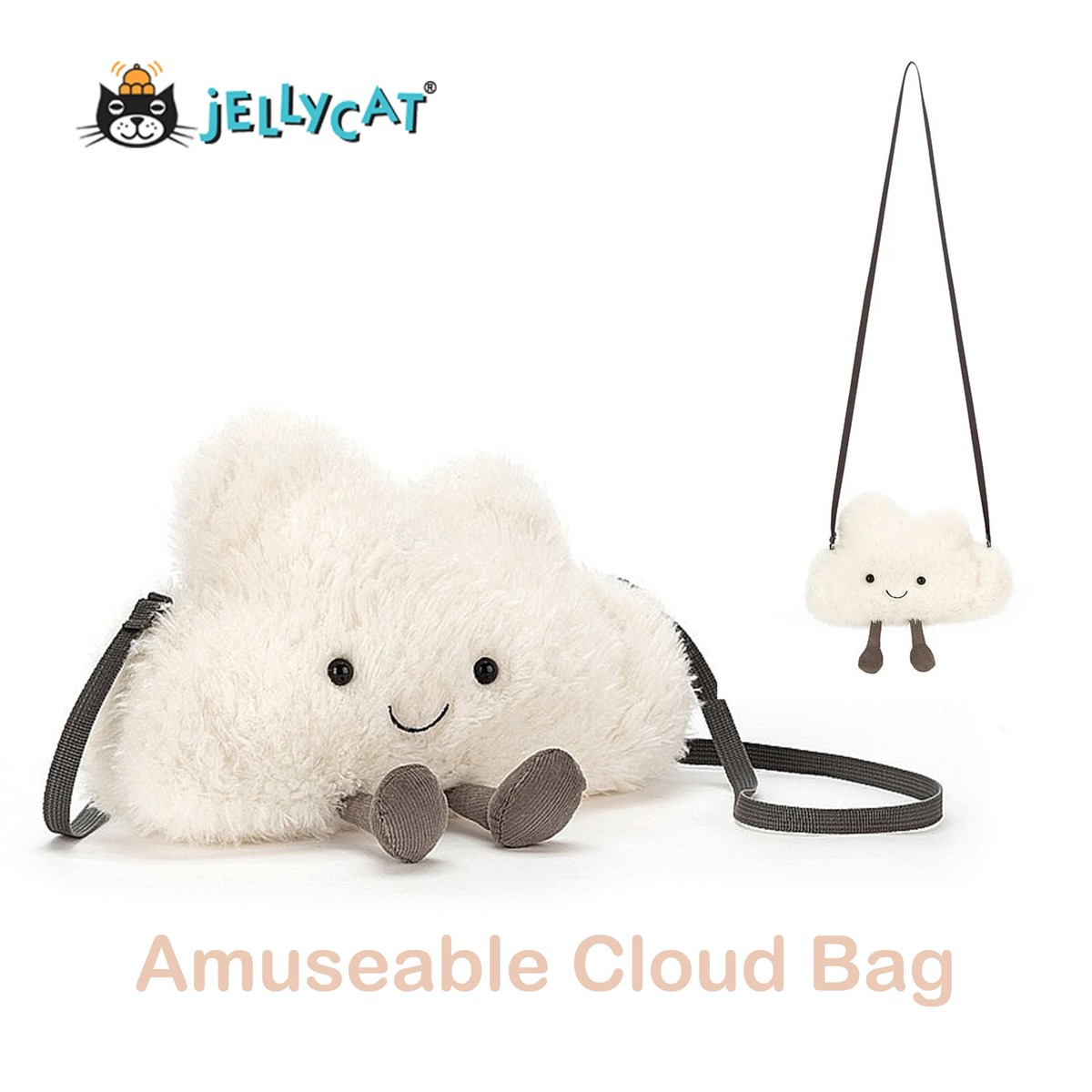 楽天市場】jellycat ジェリーキャット cloudbag cloud くも クモ 雲