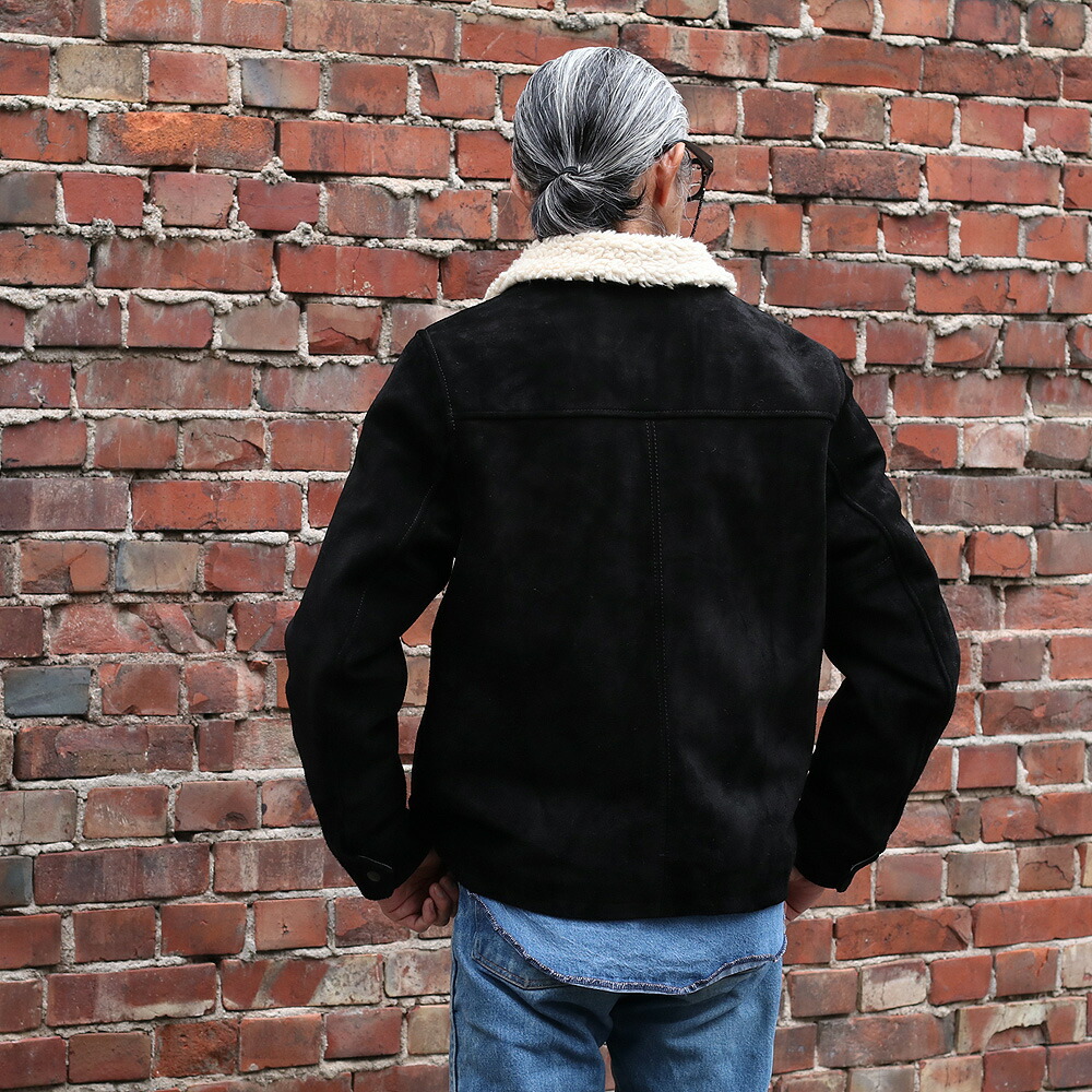 楽天市場】Y'2 LEATHER ワイツーレザー WJ-02 STEER SUEDE RANCH COAT