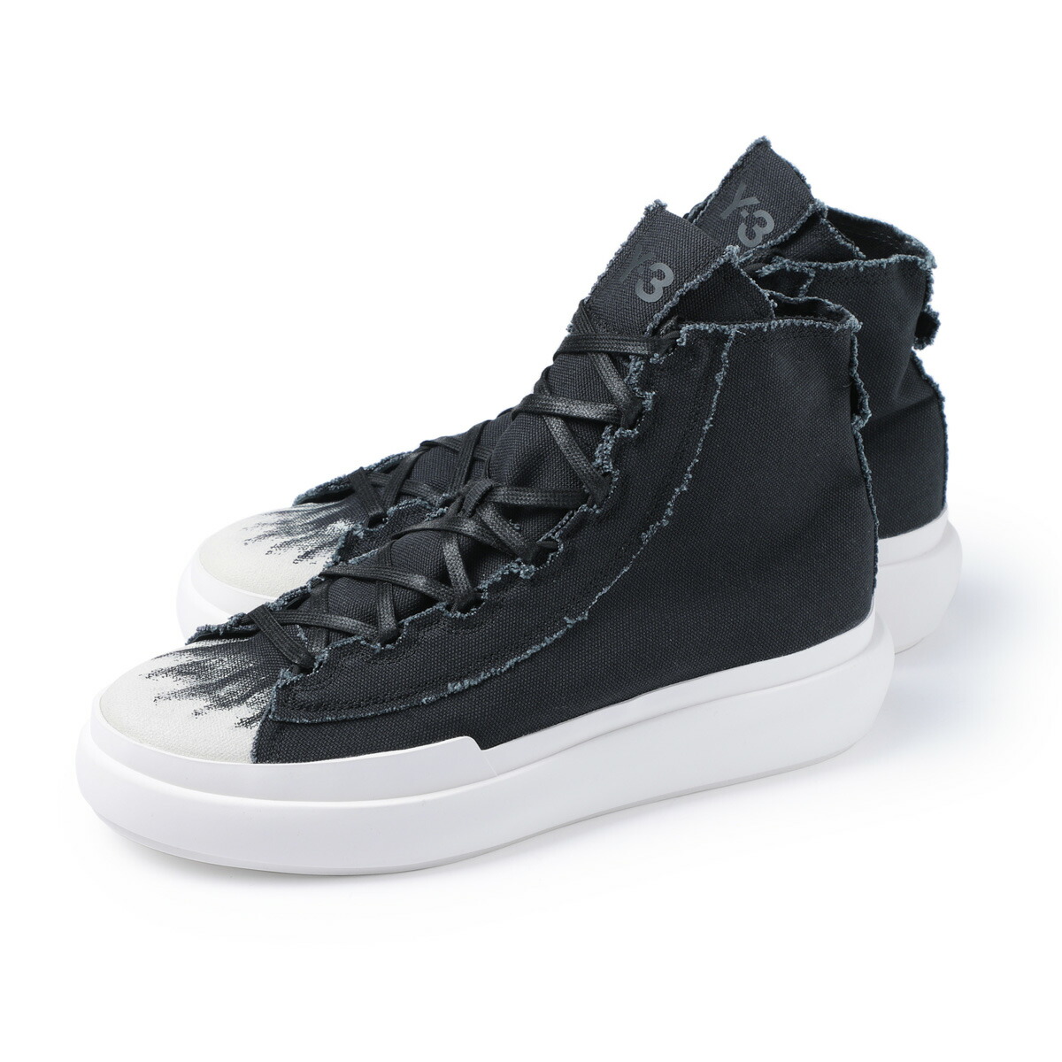 楽天市場】ワイスリー Y-3 ハイカットスニーカー ブラック メンズ