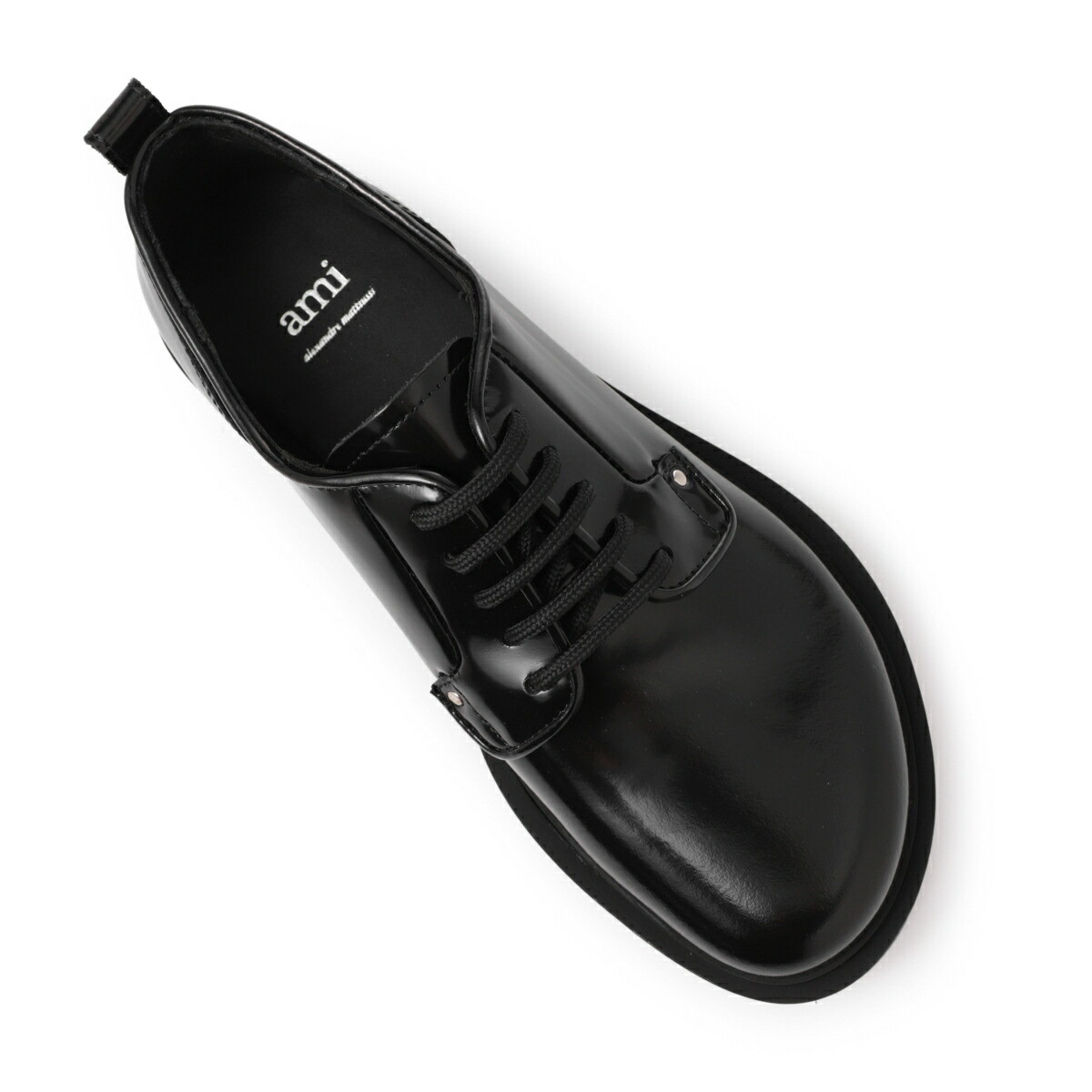 楽天市場】アミ AMI 外羽根式シューズ ダービーシューズ ブラック