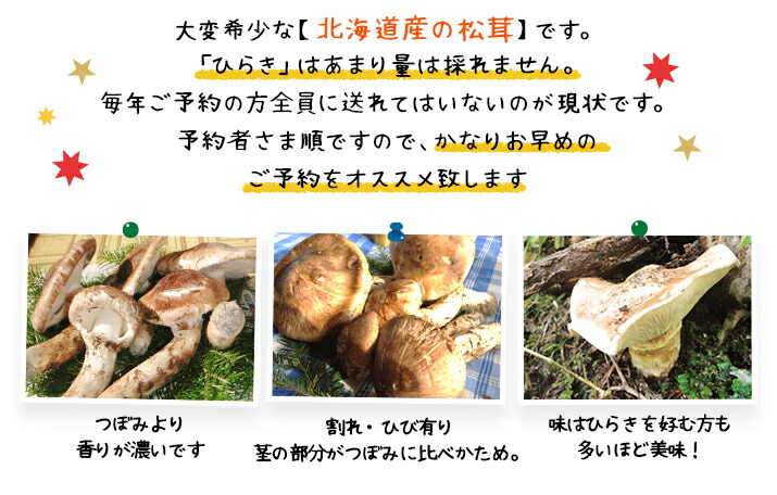 楽天市場】【予約商品】【9月中旬－10月上旬採れ次第発送】松茸 送料
