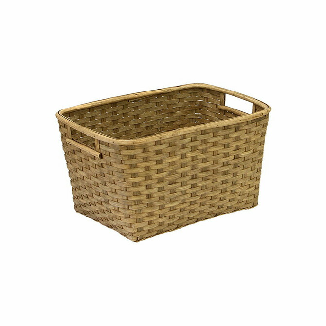 楽天市場】ラタン製 脱衣かご Mサイズ かご バスケット 収納 おしゃれ