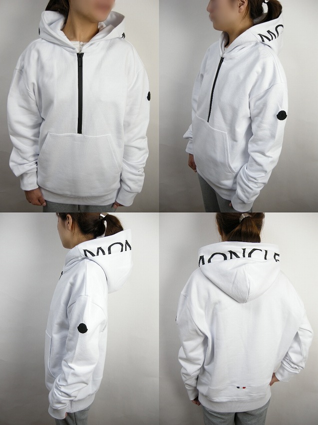 楽天市場】【MONCLER/モンクレール/HOODIE/フードロゴ スウェット