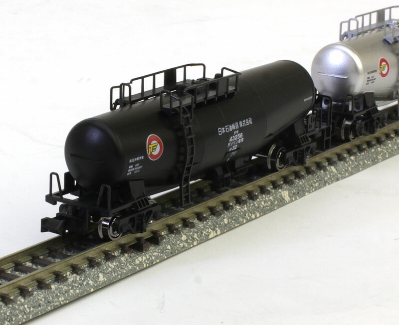 楽天市場】タキ43000 日本石油輸送（黒・青・シルバー） 8両セット