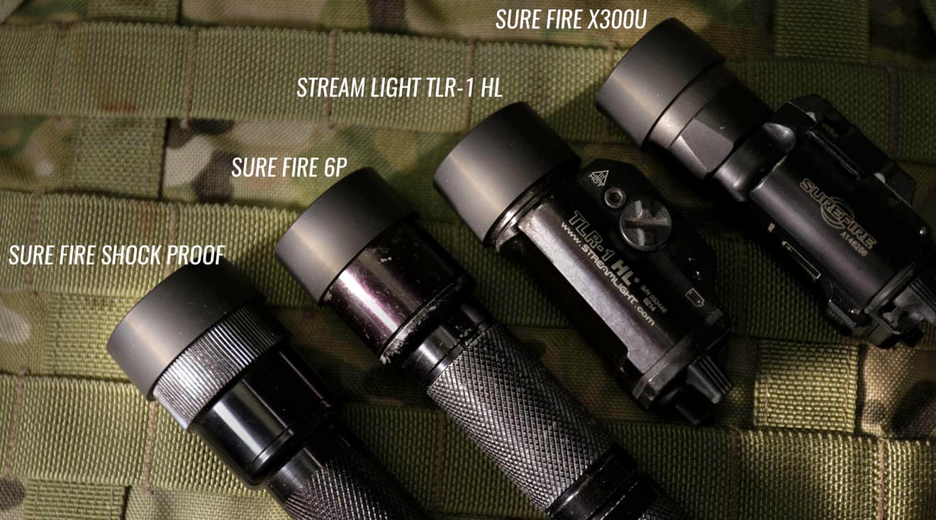 楽天市場】HUGGER SURE FIRE ショックプルーフベゼル用 レンズ