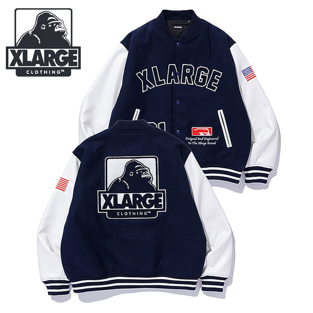 楽天市場】エクストララージ XLARGE OGロゴ バーシティジャケット