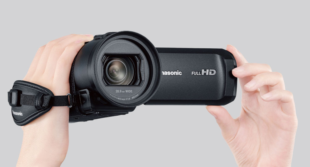 楽天市場】[3年保険付] Panasonic HC-V900 ブラックHC-V900-K フル