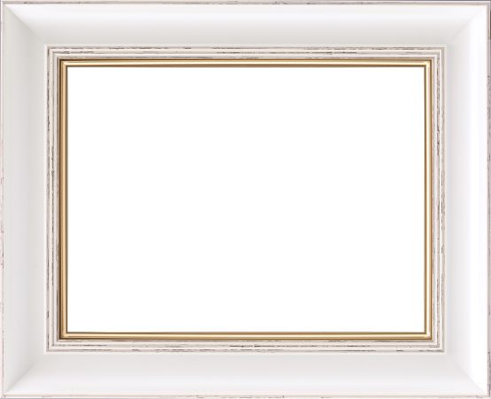 楽天市場】額縁 フレーム SM （227×158ミリ） ☆白/ホワイト☆油絵用