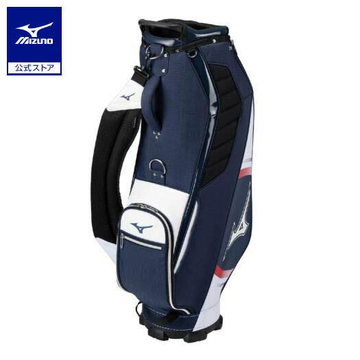 楽天市場】ミズノ公式 NX.3 キャディバッグ ネイビー×ホワイト