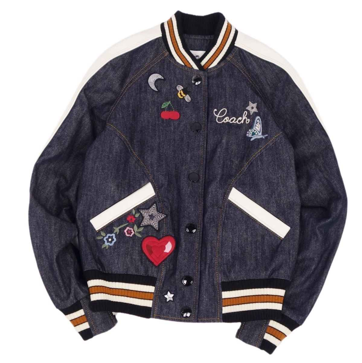 楽天市場】【美品】コーチ COACH ジャケット ブルゾン スタジアム