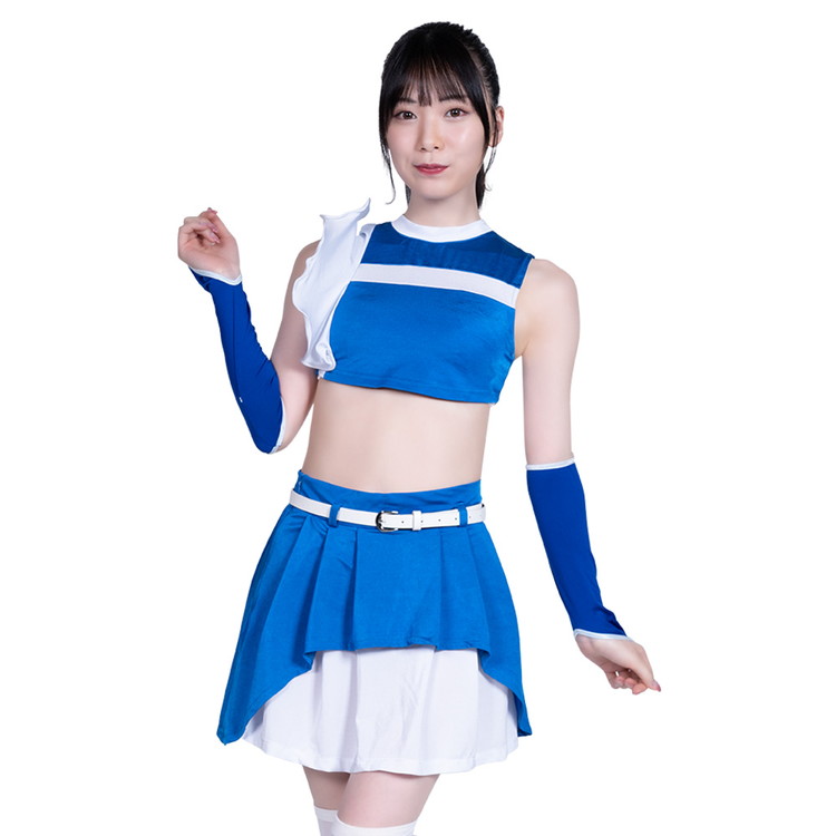 楽天市場】Fブルー ダンスO チアガール X 仮装 コスプレ コスチューム