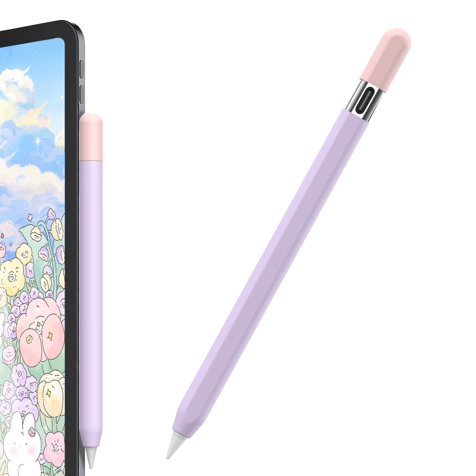 楽天市場】Apple Pencil (USB-C) ケース カバー グリップ キャップ