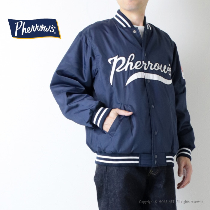 楽天市場】フェローズ PHERROW'S ナイロンスタジアムジャケット 25W