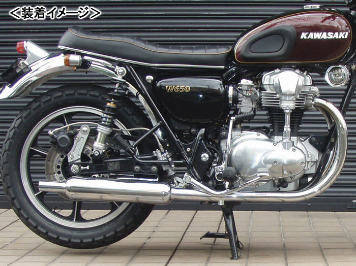 楽天市場】POSH Faith W1タイプフルエキゾースト/W650（-08） 040052