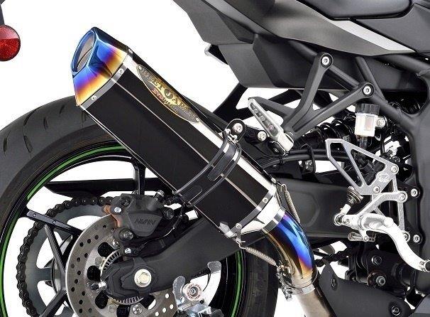 BEAMS スリップオンサイレンサー 中古美品 Ninja400 BEAMS スリップ