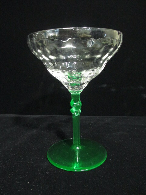 楽天市場】【アンティーク ウランガラス】 ワイングラス