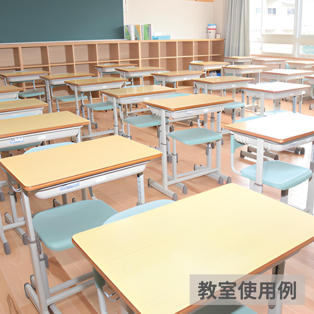 楽天市場】アイリスチトセ 学校机+椅子セット 学習机 学校イス 生徒用