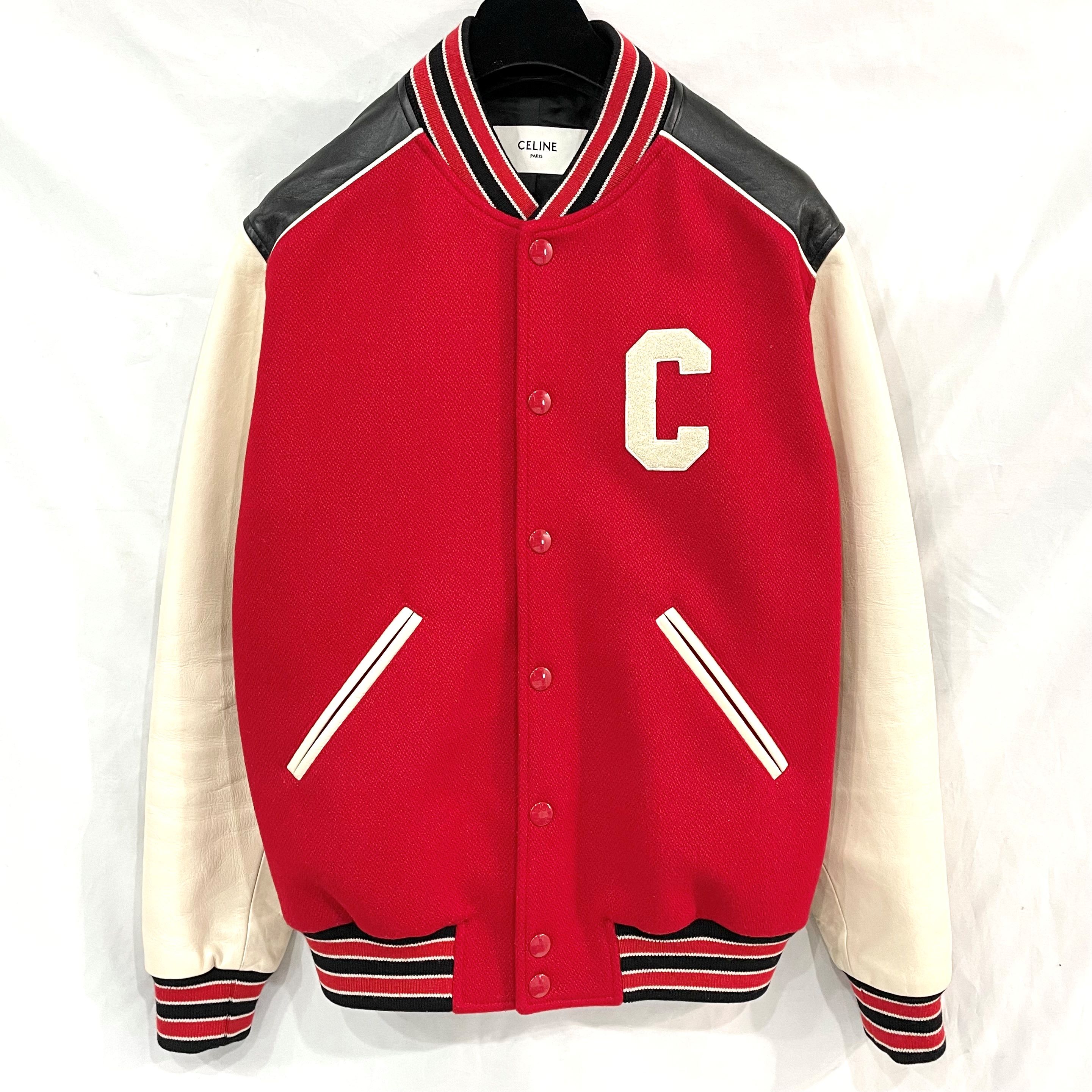 楽天市場】【中古】超美品 CELINE セリーヌ テディ ジャケット Cロゴ