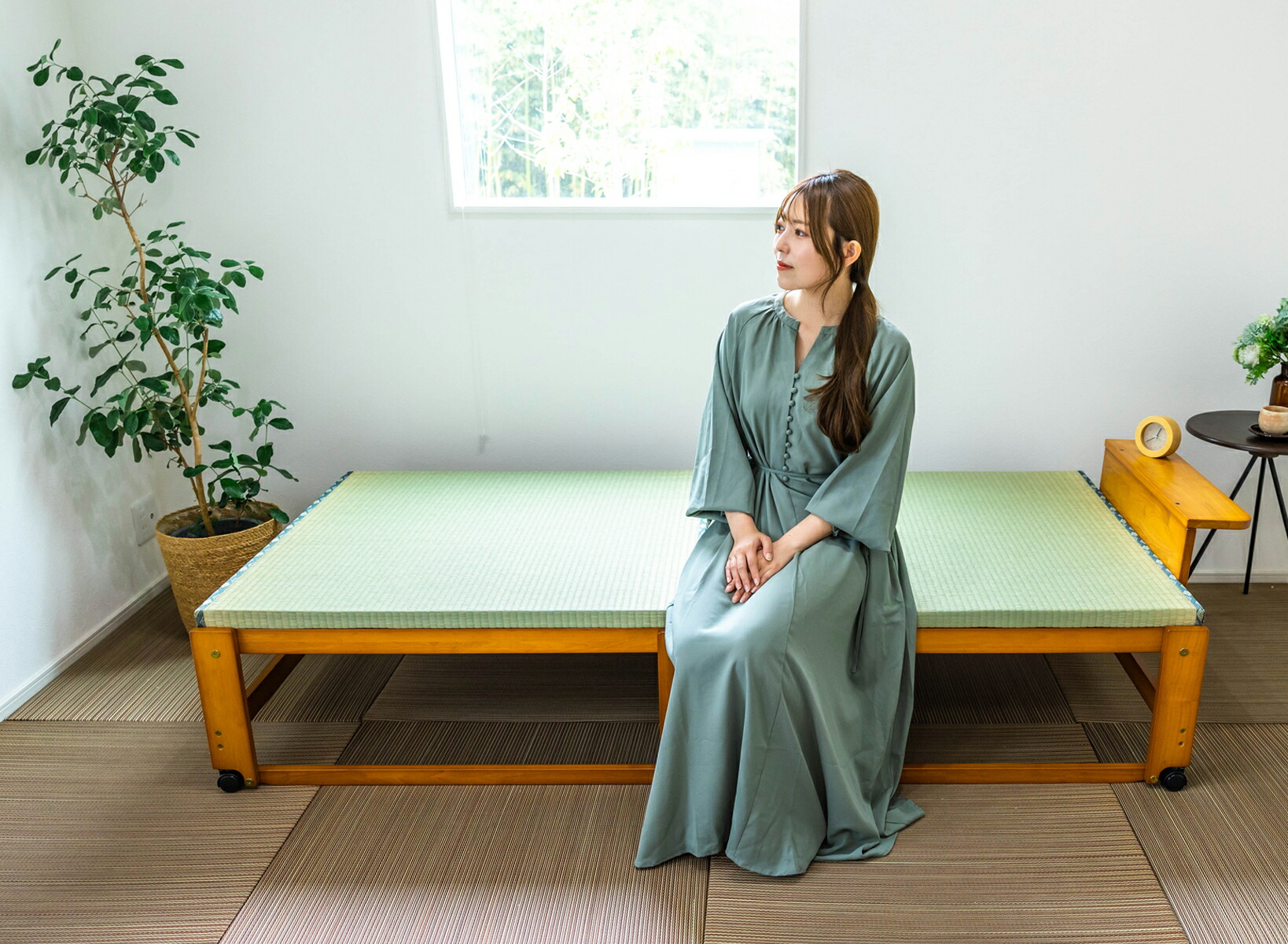 楽天市場】中居木工 折りたたみ 畳ベッド ハイタイプ 日本製 木製 国産