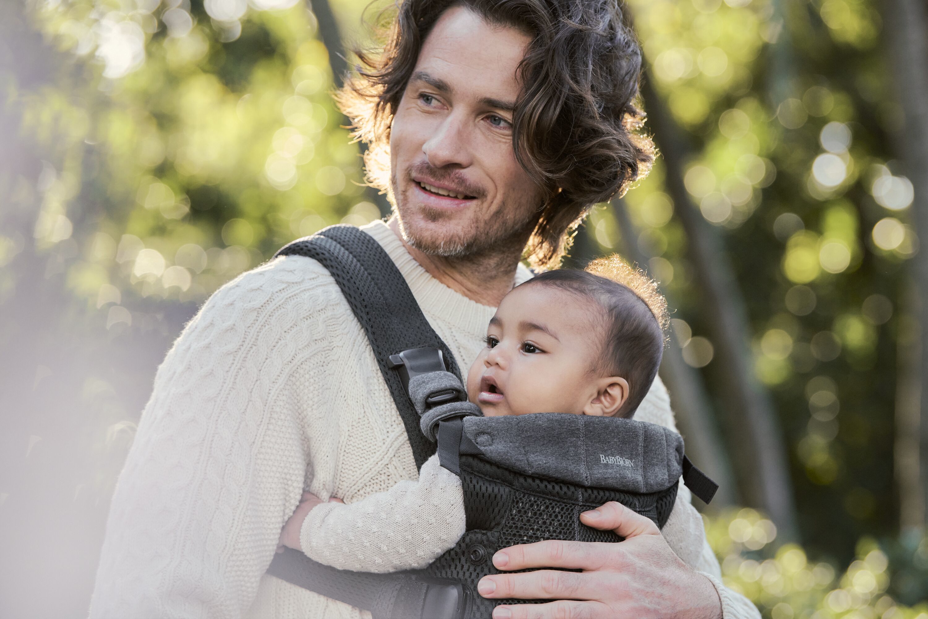 楽天市場】ベビービョルン 抱っこ紐 ハーモニー ブラック メッシュ