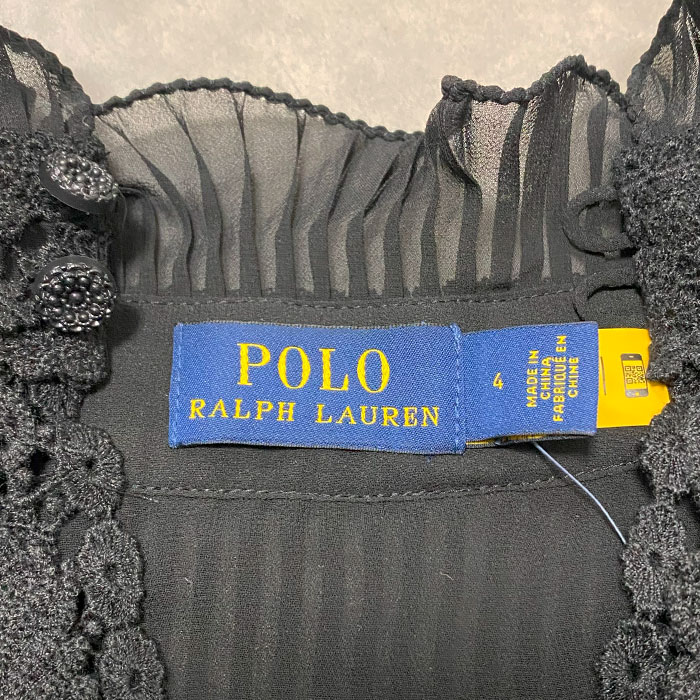 楽天市場】ポロ ラルフローレン レディース レース シフォン プリーツ