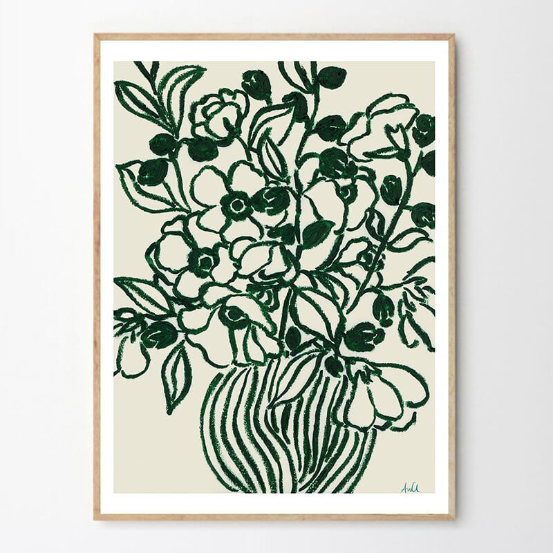 楽天市場】デンマーク THE POSTER CLUB ポスター ポピー 習作 II