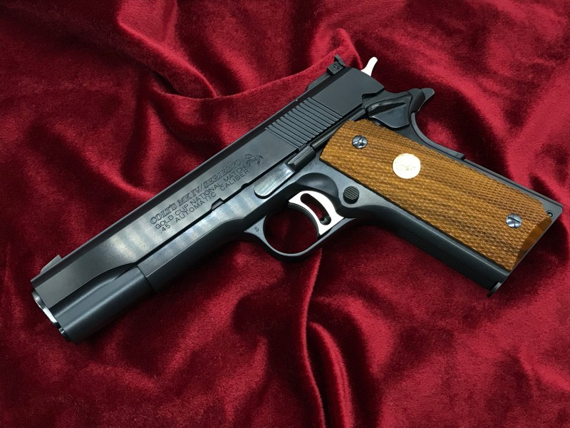 楽天市場】モデルガン エラン コルト ガバメント シリーズ70 ゴールド