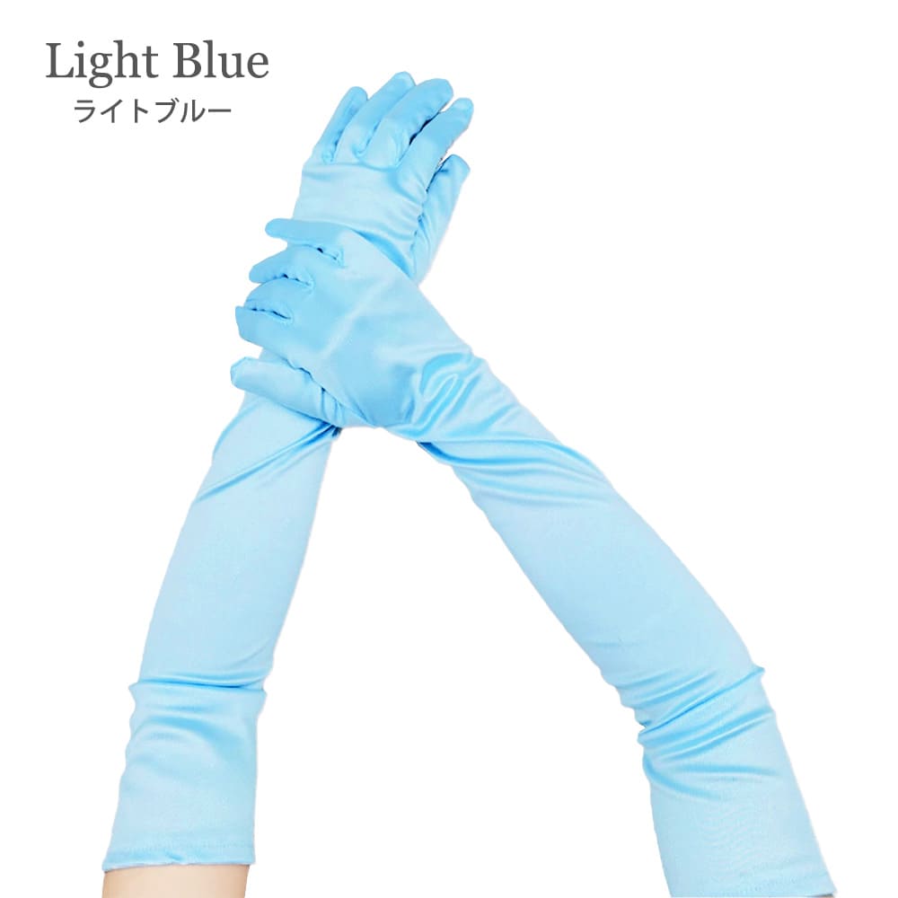 楽天市場】グローブ ロング ロング丈 サテン サテングローブ アーム