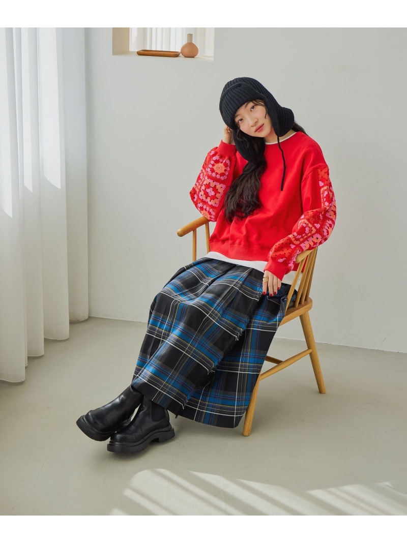 楽天市場】クロシェコンビプルオーバー niko and  ニコアンド