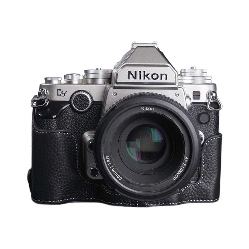 楽天市場】Nikon Df 専用 レザー ケース Black ブラック TP Original