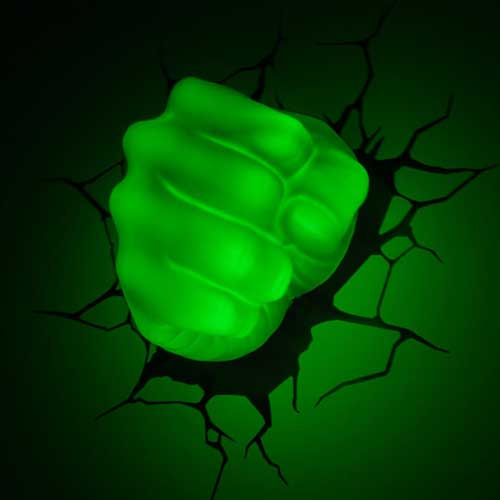 楽天市場】Hulk Fist 3D Deco Light ハルク 3Dデコライト フィスト