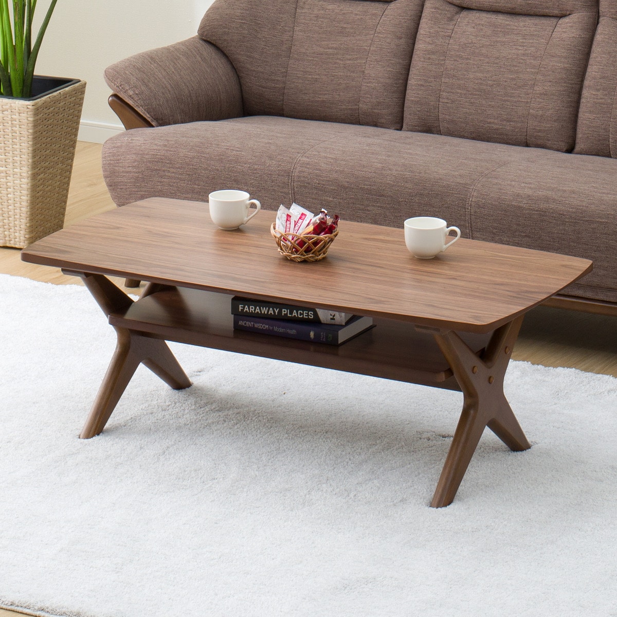 楽天市場】センターテーブル (リラックスクロス 110) ニトリ 【玄関先