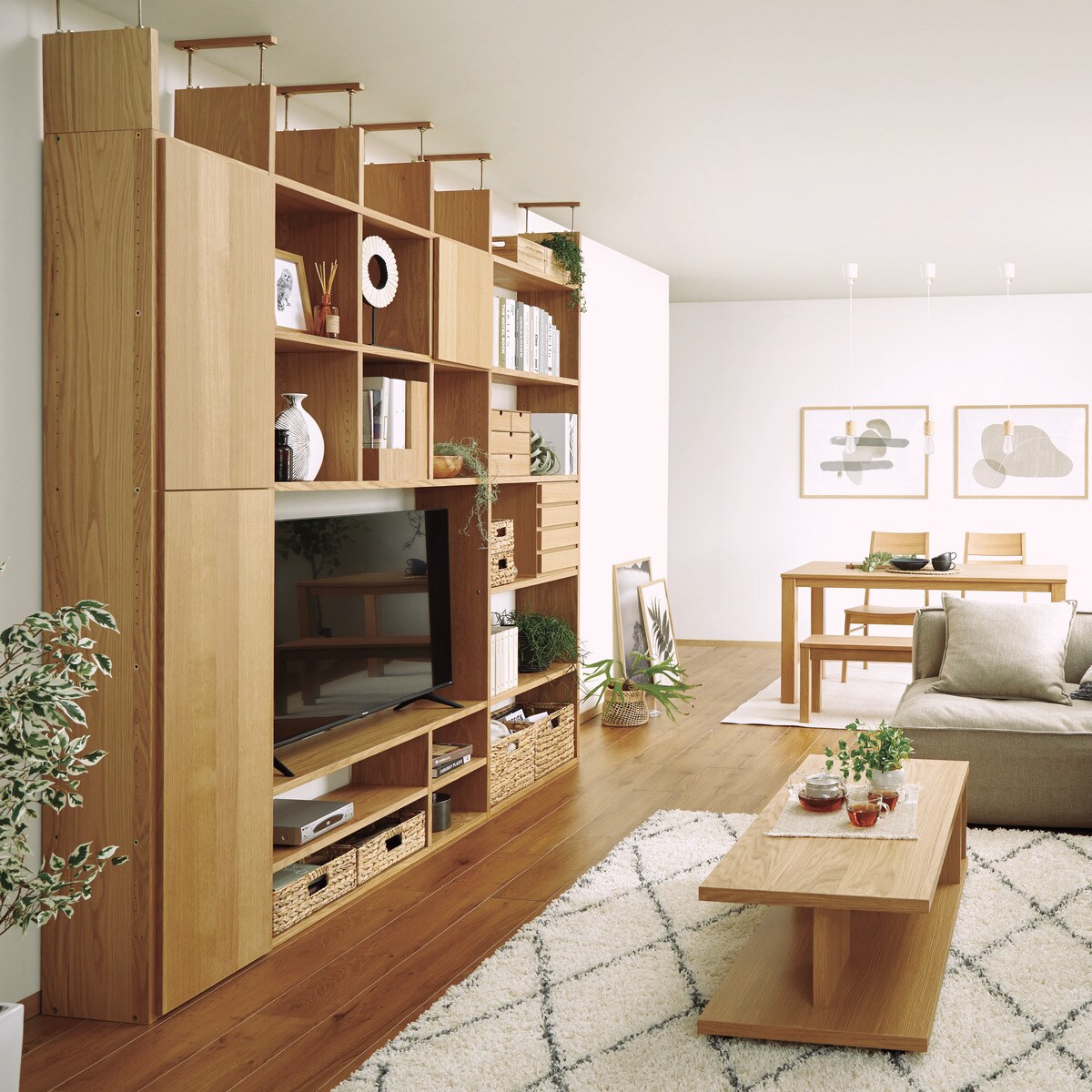 楽天市場】[幅38cm] 壁面ユニット (追加パーツコネクト 引出し3段 BOX