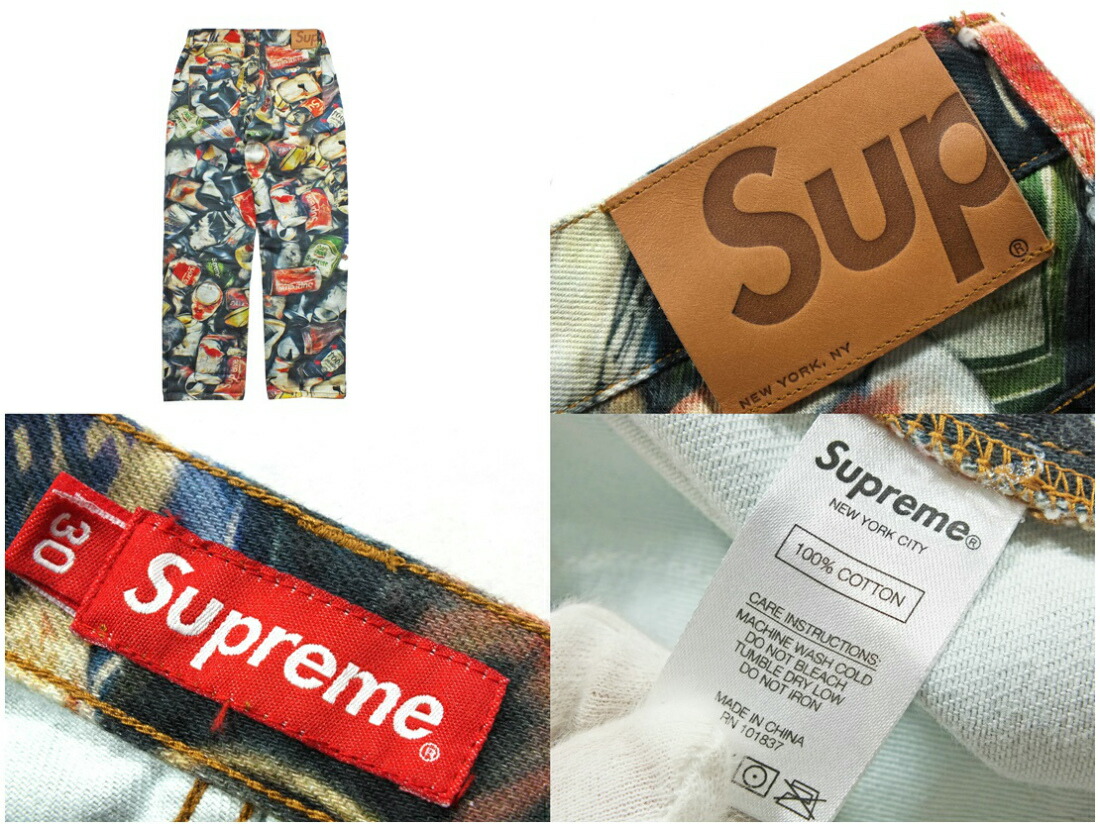 楽天市場】【中古】Supreme Cans Regular Jean 21SS 