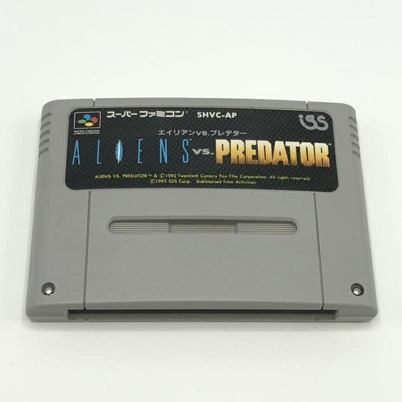 楽天市場】プレデター エイリアン（スーパーファミコン｜テレビゲーム