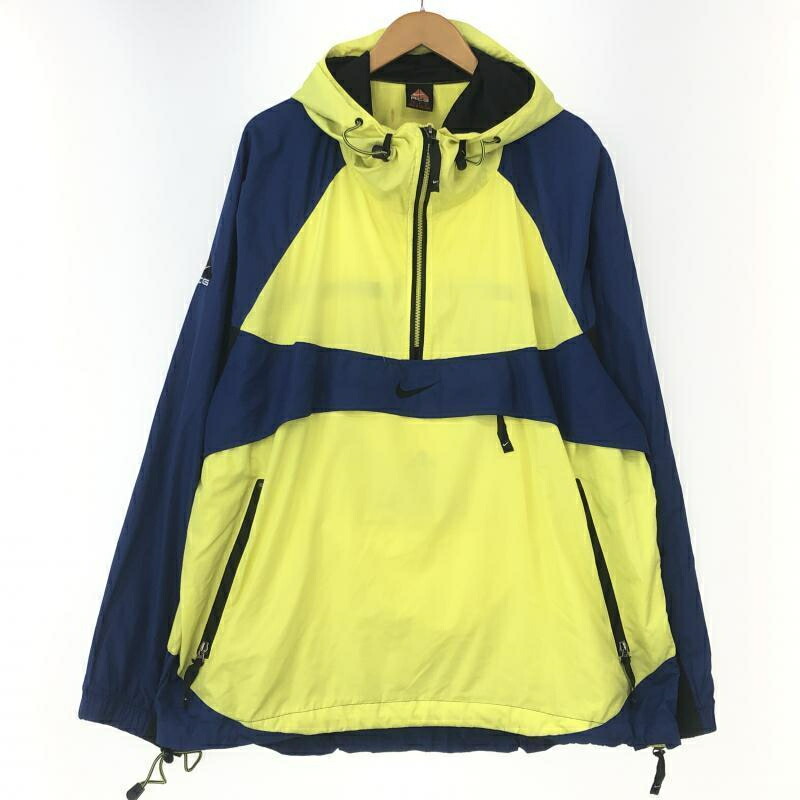 楽天市場】【中古】NIKE ACG アノラックハーフジップ ナイロンパーカー