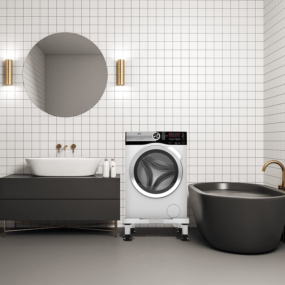 楽天市場】【あす楽】洗濯機 台 冷蔵庫置き台 18~21CM高度調節