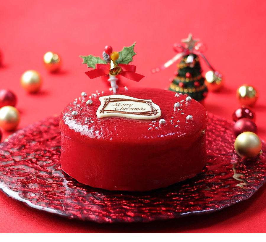 楽天市場】クリスマスケーキ 予約 2025 真っ赤な ザッハトルテ