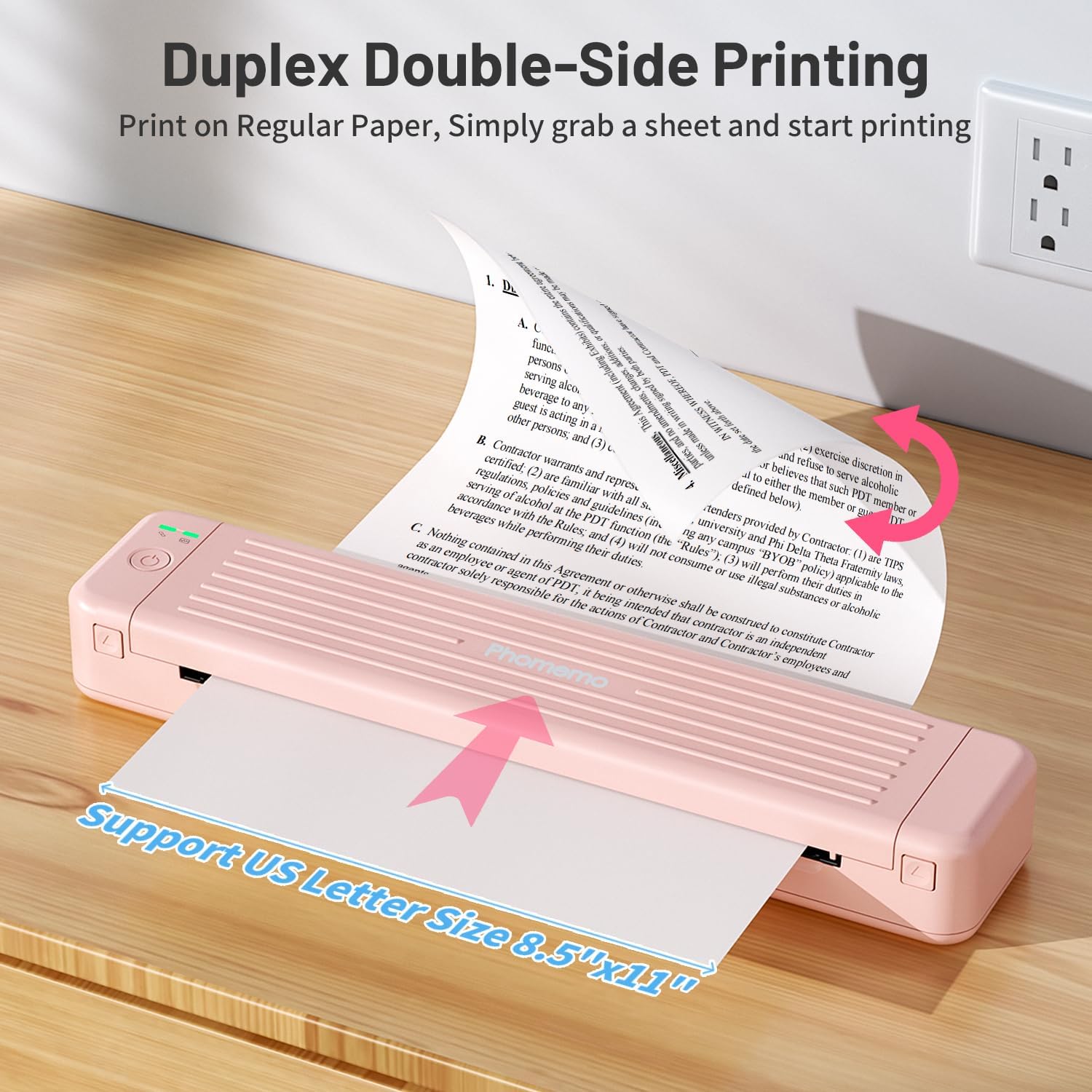 楽天市場】A4 モバイルプリンター Phomemo / P831 A4幅 スマホ