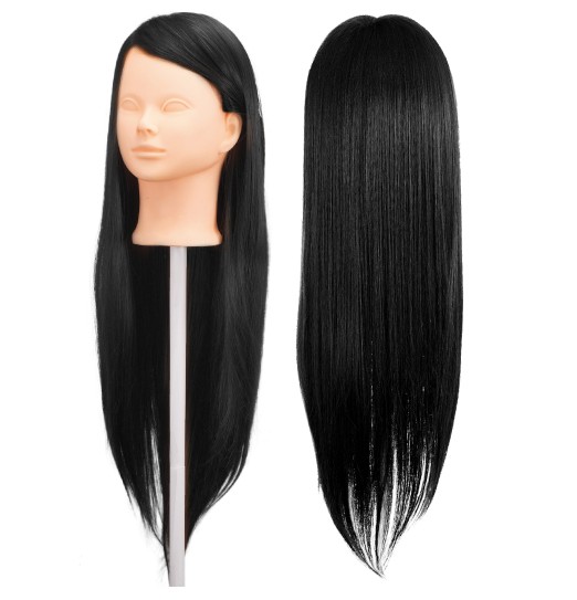 楽天市場】カットウイッグ SK-500 自然色 ロング ウィッグ マネキン 高