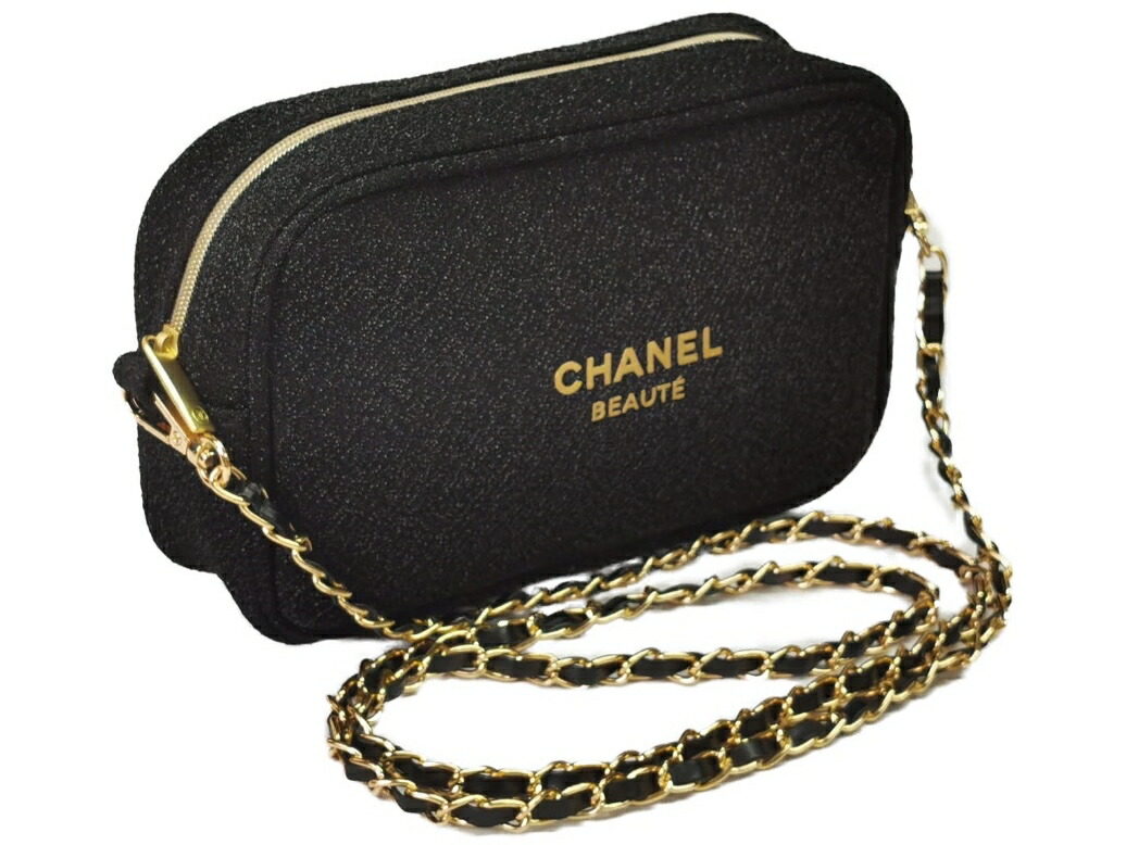 楽天市場】CHANEL NOVELTY シャネル ロゴ入化粧ポーチ Dカン CCロゴ