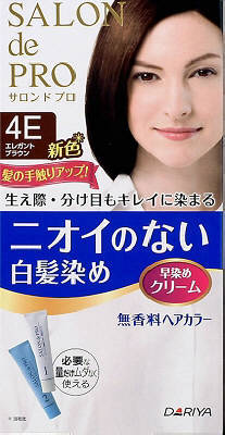 楽天市場】ダリヤ サロンドプロ 無香料ヘアカラー 早染めクリーム 白髪