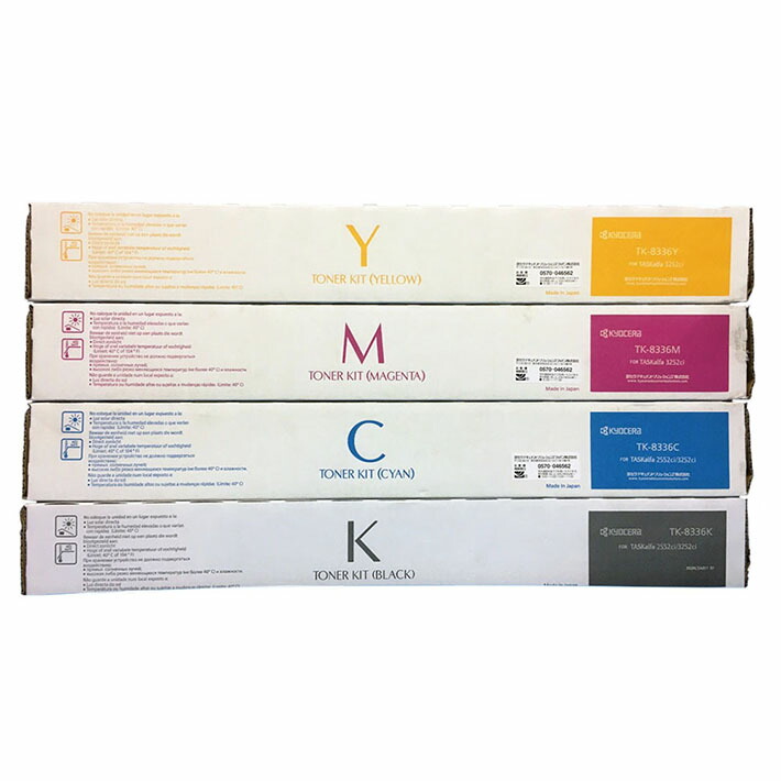A622【新品】京セラ TK-8506 トナーキット K/C/Y/M 4色5本セット 純正