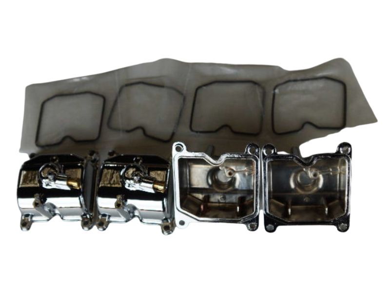 楽天市場】CVキャブ フロート チャンバー メッキ x4個セット/12-1249