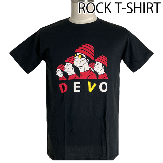 楽天市場】[在庫処分Devo グラフィック Tシャツ ディーヴォ メンバー